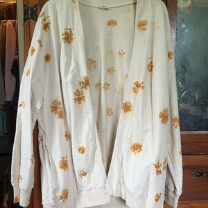 Floral Cream Sweater